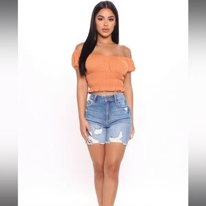 Fashion nova NEW CROP TOP